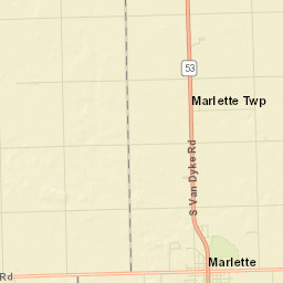 Marlette Street Map