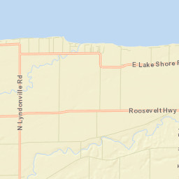 Yates Center New York Street Map