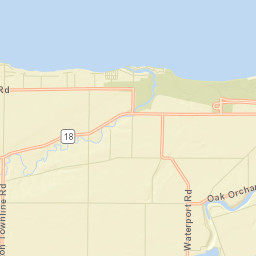 Waterport Station New York Street Map