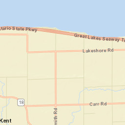 West Kendall New York Street Map