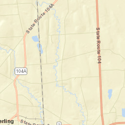 Sterling Valley New York Street Map