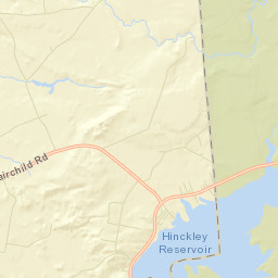 Ninety Six Corners New York Street Map