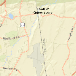Queensbury New York Street Map