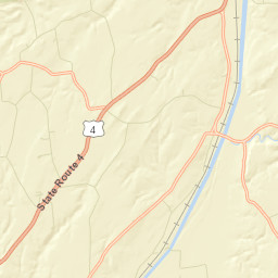 Vaughns Corners New York Street Map