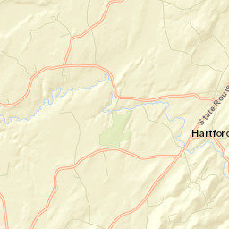 South Hartford New York Street Map