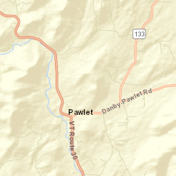 Pawlet Street Map