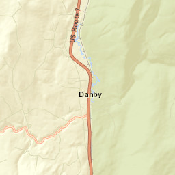 Danby Street Map