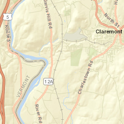 Claremont Street Map