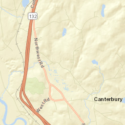 Canterbury Street Map
