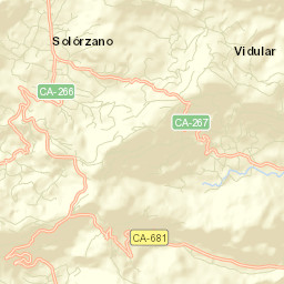 Solórzano Street Map