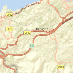 Urrugne Street Map