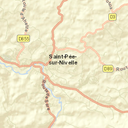 Saint-Pée-sur-Nivelle Street Map