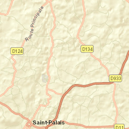 Saint-Palais Street Map