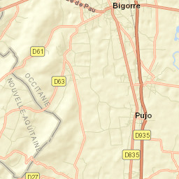Vic-en-Bigorre Street Map