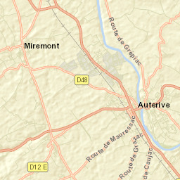 Auterive Street Map