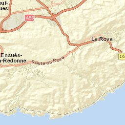 Ensuès-la-Redonne Street Map