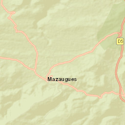 La Roquebrussanne Street Map