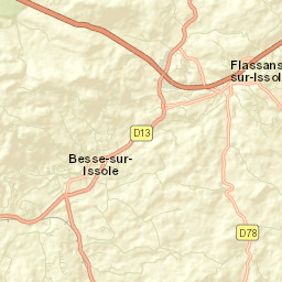 Besse-sur-Issole Street Map