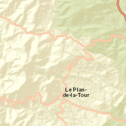 Le Plan-de-la-Tour Street Map