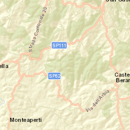 Castelnuovo Berardenga Street Map