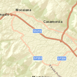 Semonte-Casamorcia Street Map