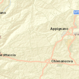 Appignano Street Map