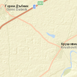 Obshtina Dolni Dabnik Street Map