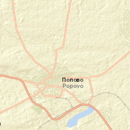 Popovo Street Map