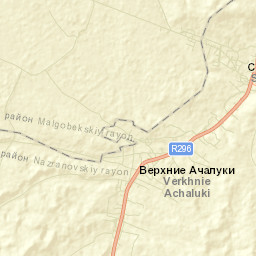 Verkhniye Achaluki Street Map