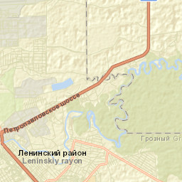 Staraya Sunzha Street Map