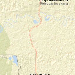 Petropavlovskaya Street Map