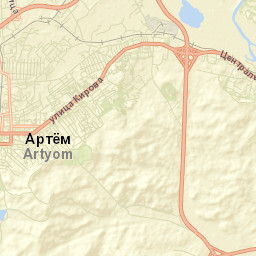 Artëm Street Map