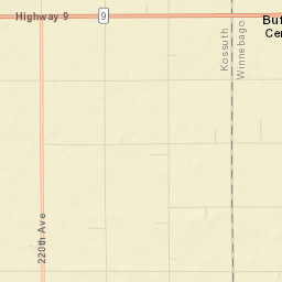 4200-4234 240th Ave Buffalo Center Street Map