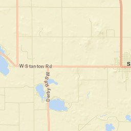 Montcalm County Street Map