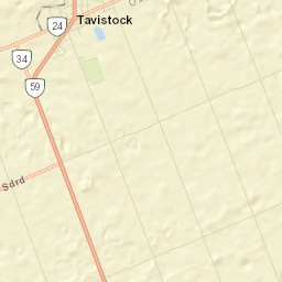 Tavistock Street Map