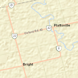 Plattsville Street Map