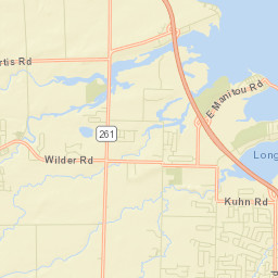 Manitou Beach New York Street Map