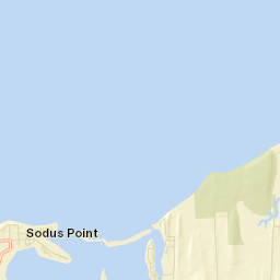 Sodus Point New York Street Map