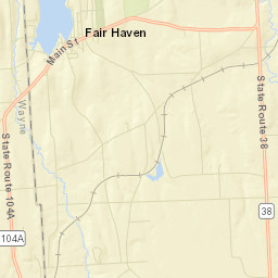 Fintches Corners New York Street Map