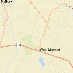 Whig Hill New York Street Map