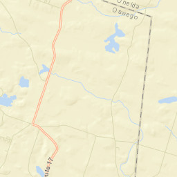 Maple Flats New York Street Map