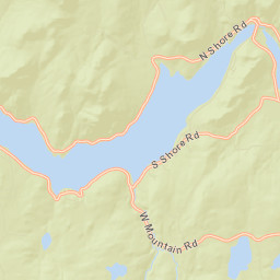 Overlook New York Street Map