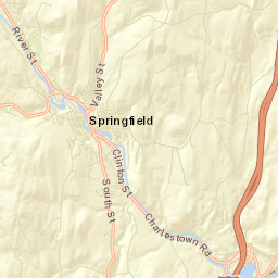 Springfield Street Map