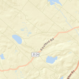 Strafford County Street Map