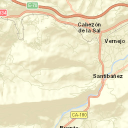 Cabezón de la Sal Street Map