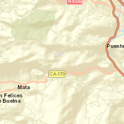 Puente Viesgo Street Map