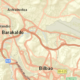 Bilbao Street Map