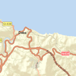 Deba Street Map