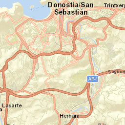 Hernani Street Map