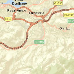Lezo Street Map
